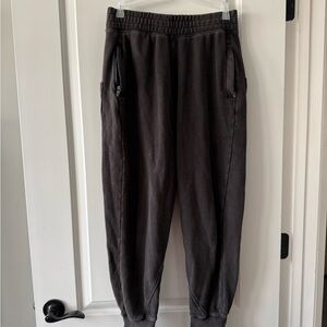 Free People Charcoal Jogger Pants